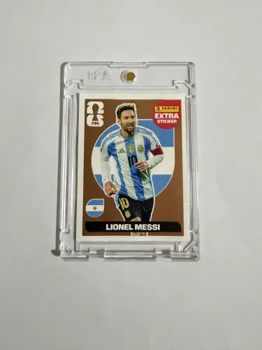 Figurinha Messi  2026 Bronze
