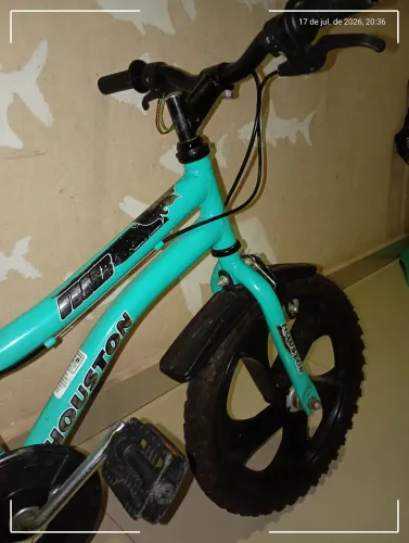 Bicicleta Infantil Aro 16 Houston - 2 anos de uso