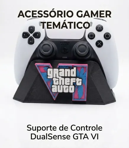 Suporte de Controle DualSense GTA VI