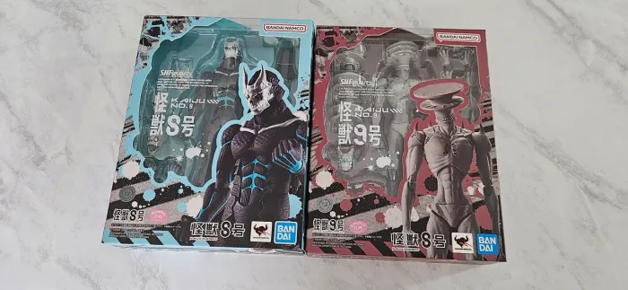 Kaiju n. 8 e Kaiju n.9 Sh Figuarts Bandai Originais [NOVOS LACRADOS]