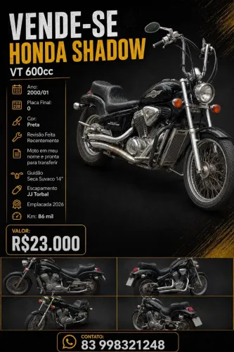 Honda Shadow VT 600cc
