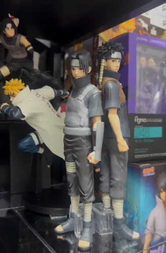 02 figures Itachi Uchiha e Shisui uchiha - Masterlise figure (original Nova) anime Naruto