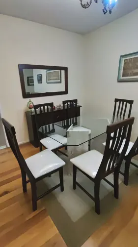 Móveis e mesas de sala mármore e vidro 