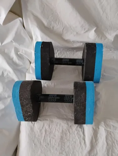 Par Halteres Hidroginástica 2 A 3 Kg Fisioterapia Natação