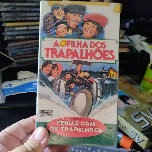 Fita VHS a filha dos trapalhões