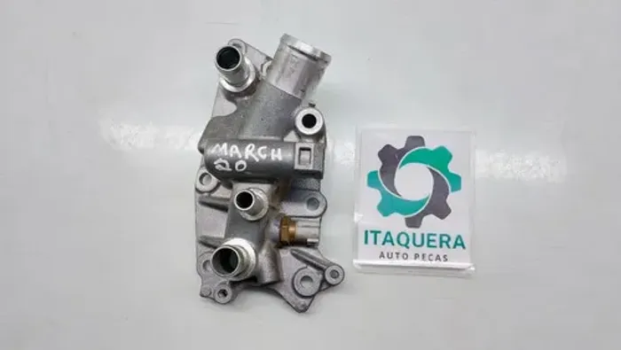 Carcaça Valvula Termostatica Nissan March 1.6 Ano 2019 2020