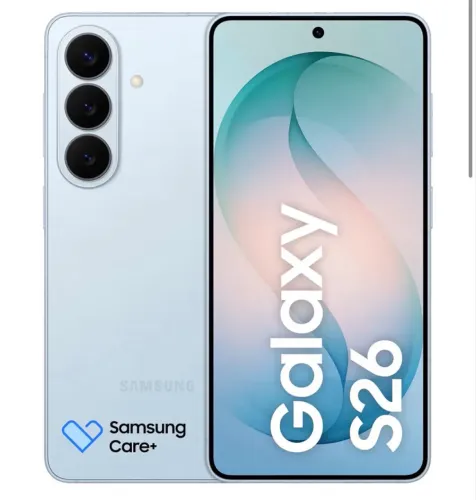 Samsung Galaxy S26 5G Azul, 256GB, 12GB RAM, Galaxy AI, Tela 6,3?, Lacrado