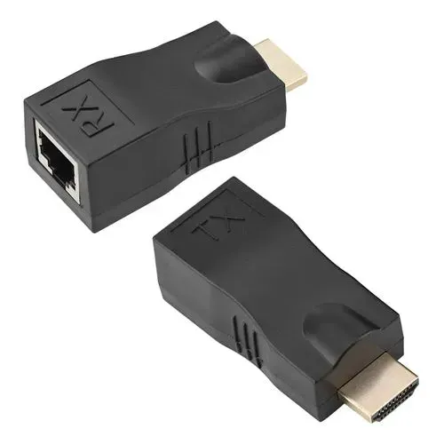 Adaptador HDMI extender para cabo REDE