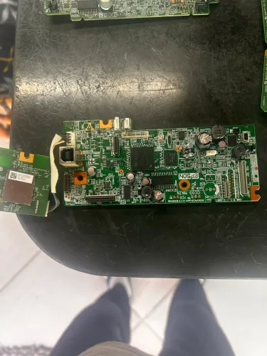 8 Placas impressoras Epson funcionando.