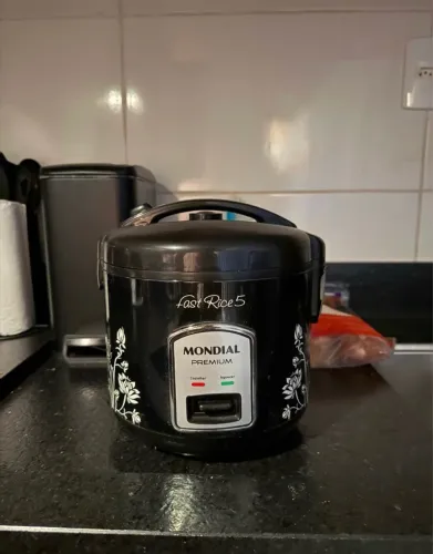 Panela de Arroz Elétrica Mondial Fast Rice 5 Premium