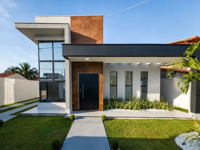 Casa com 4 dormitórios à venda, 143 m² por R$ 978.000 - Jardim Atlântico Central (Itaipuaç