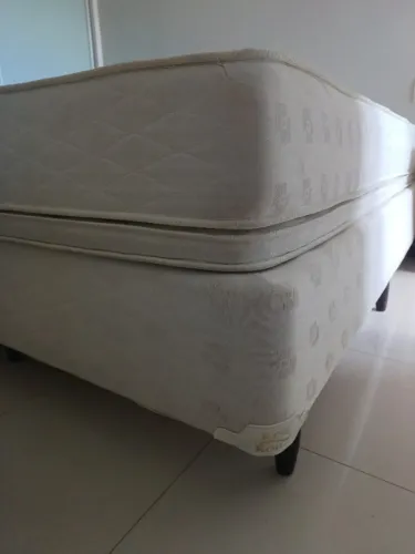 cama box 2,00 x 1,90 pilow top super king - motivo de mudança