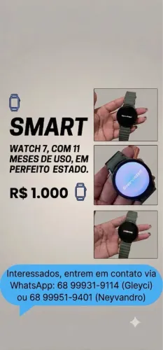 Vende-se Smart Watch 7