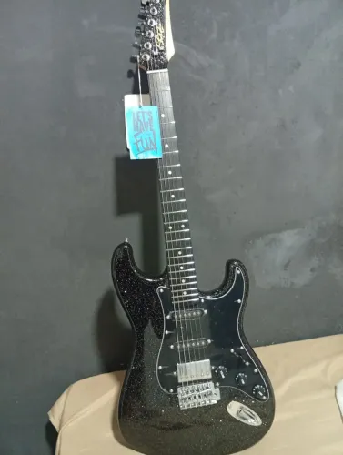 Guitarra Katana Fun Seizi Black Sparkle