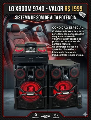 LG xboom 9740