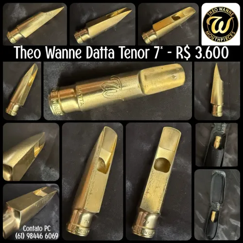 Boquilha para Sax Tenor Theo Wanne DATTA 7*
