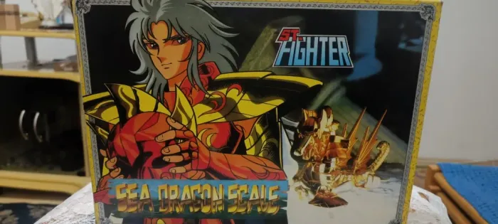Kanon Dragão Marinho St Fighter Cavaleiros do Zodíaco Marinas DieCast Vintage