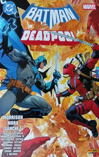 batman deadpool aberto como novo