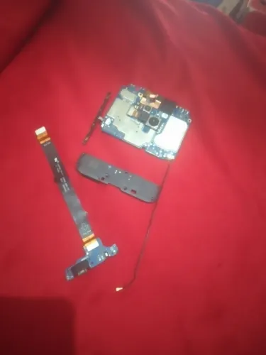 Placa + alto falante + conector + flat moto 69play