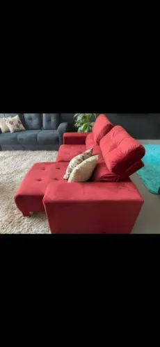 SOFA RETRATIL RECLINÁVEL 2MT FRETE GRÁTIS