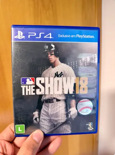 Jogo ps4 MLB The Show 18 Mídia Física - Funcionando Perfeitamente