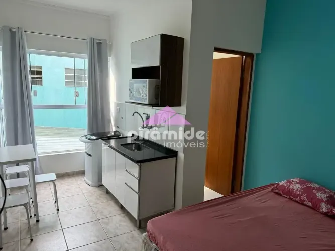 Kitnet com 1 dormitório para alugar, 30 m² por R$ 1.300,01/mês - Centro - Jacareí/SP