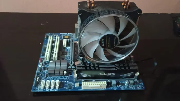 Kit gamer processador/placa mãe/memória
