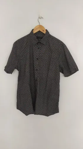 Camisa de botão manga curta Mitchell Tam P