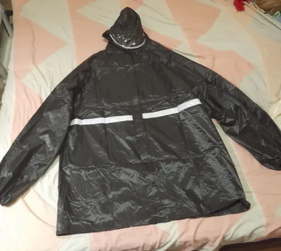 Conjunto Capa de Chuva Para Motoqueiro Motociclista Jaqueta + Calça