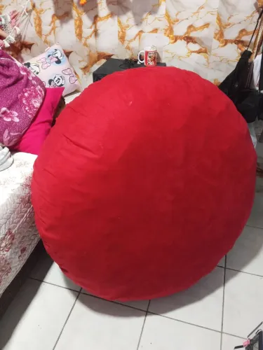 Puff gigante cabe até duas pessoas deitado seminovo