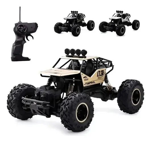 Carrinho Controle Remoto Rock Crawler 4x4 Monster Truck