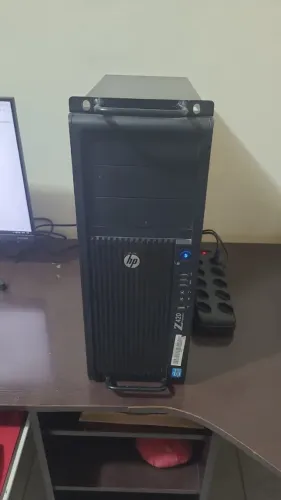 Vendo HP Workstation Z420 com Radeon RX 580 (CPU para servidor ou PC Gamer)