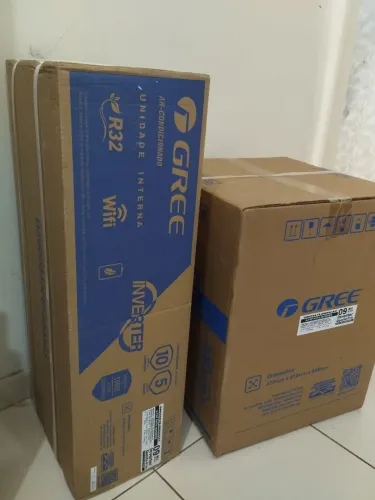 Ar condicionado GREE INVERTER QUENTE E FRIO WIFI 9000 BTU