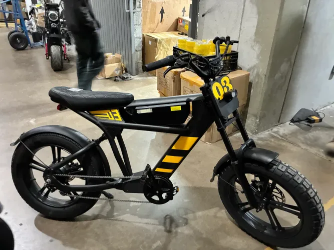 Bicicleta elétrica FT03 1000w