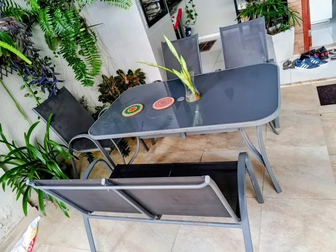 Vendo mesas e cadeiras jardim Leroy Merlin