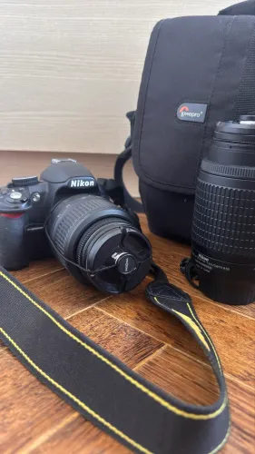 Camera Nikon D3100 com 2 Lentes