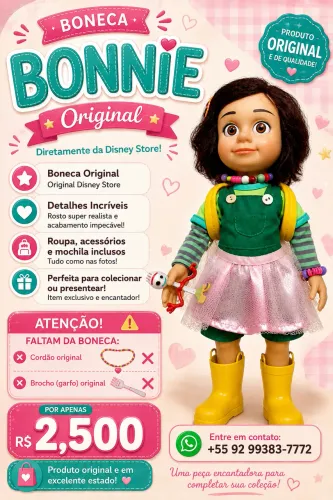 TOY STORY BONNIE Original Disney