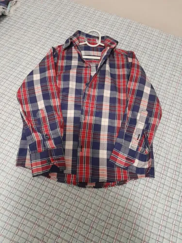 Camisa xadrez infantil