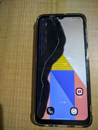 Samsung M23 5G snapdragon TELA TRINCADA