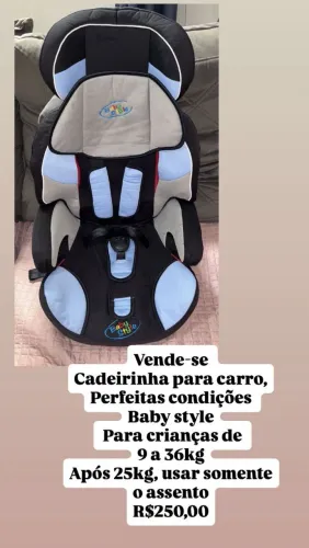 Cadeirinha bebe conforto