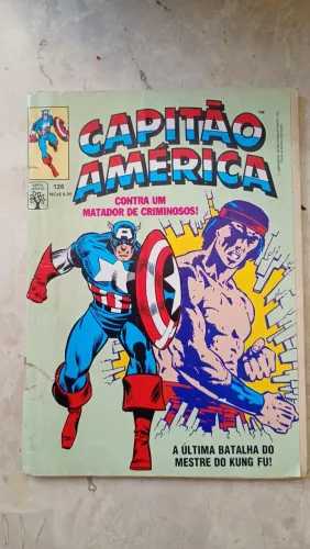 HQs Gibis do Capitão América anos 80 e 90