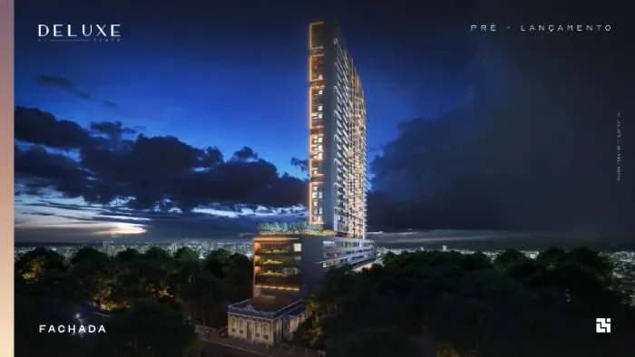 Edifício Deluxe LM Tower, bairro de São Bras, com 30m²