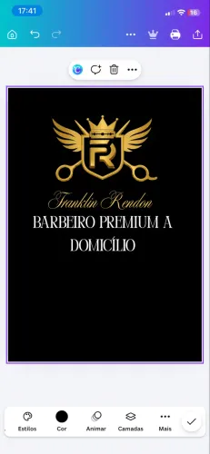 Barbeiro a domicílio 