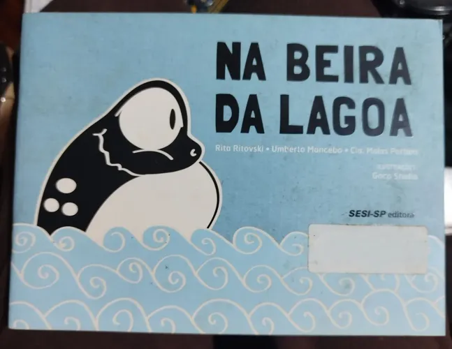 Livro Na beira da lagoa
