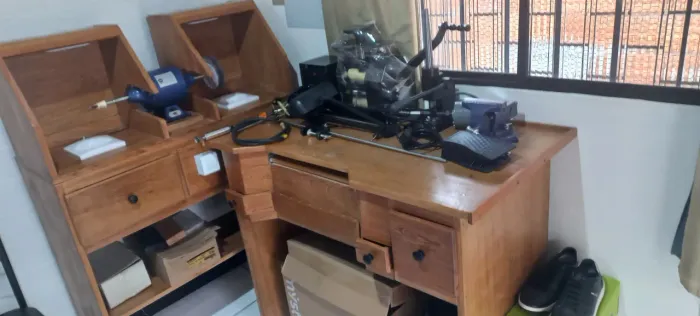 Oficina para fabricação de joias .