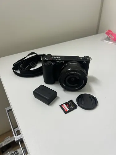 Câmera Sony ZVe10 Kit