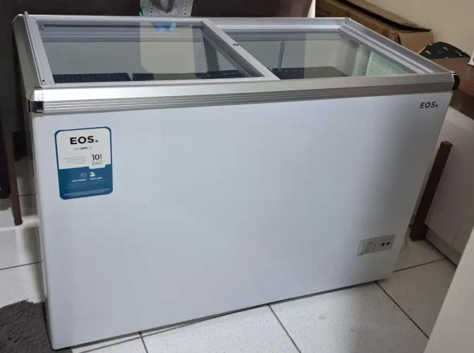 Freezer horizontal 320L dupla ação 