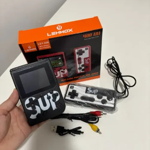 VIDEO GAME RETRO SUP 400 JOGOS COM CONTROLE - FAÇO ENTREGA