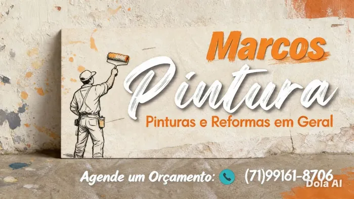 Pinturas e reforma