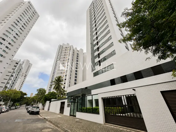 Apartamento para locação no Edifício Córdoba, em Boa Viagem 61,24m², 3 quartos, 1 suíte e